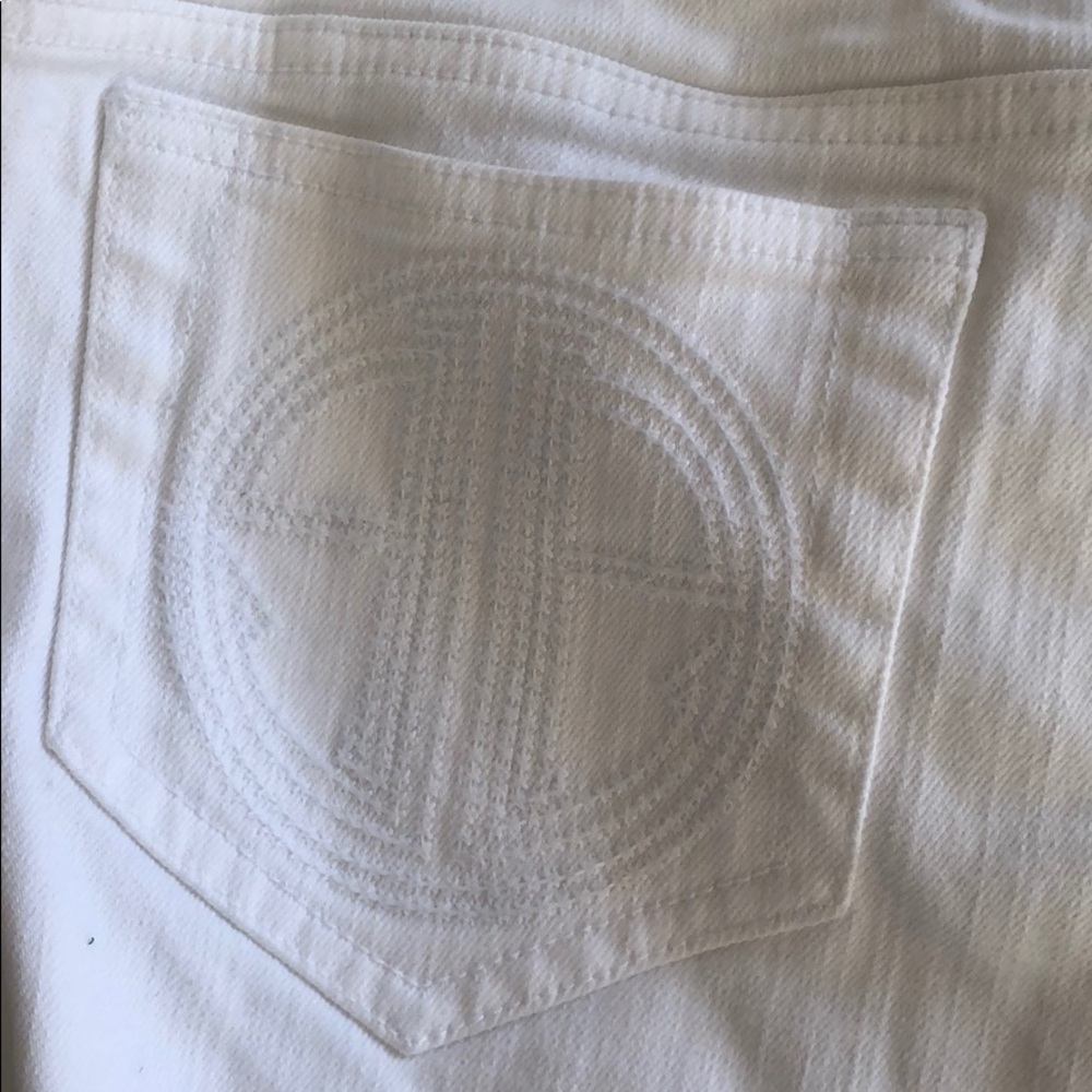 Lilly Pulitzer white cropped jeans